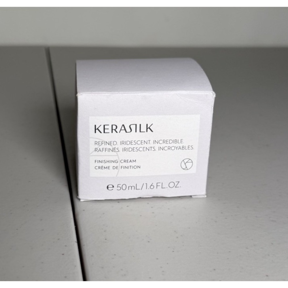 Kerasilk Finishing Cream Vegan Shine/Gloss 1.6 fl oz Pro Salon Hair Product